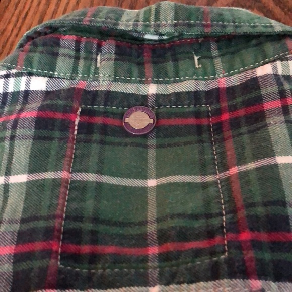 Superdry & Co ~ W’s Lumberjack Twill Green Plaid Button Down ~ Large - Picture 13 of 13